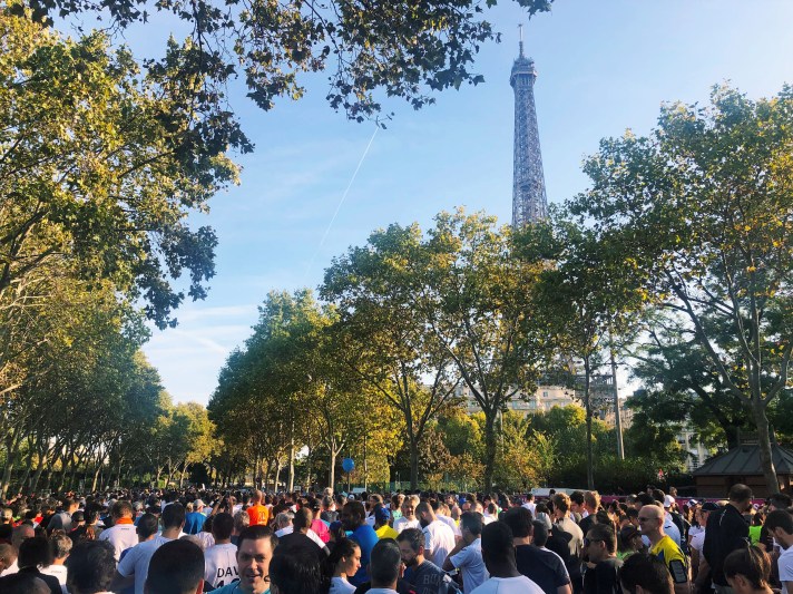 Au départ / at the starting line